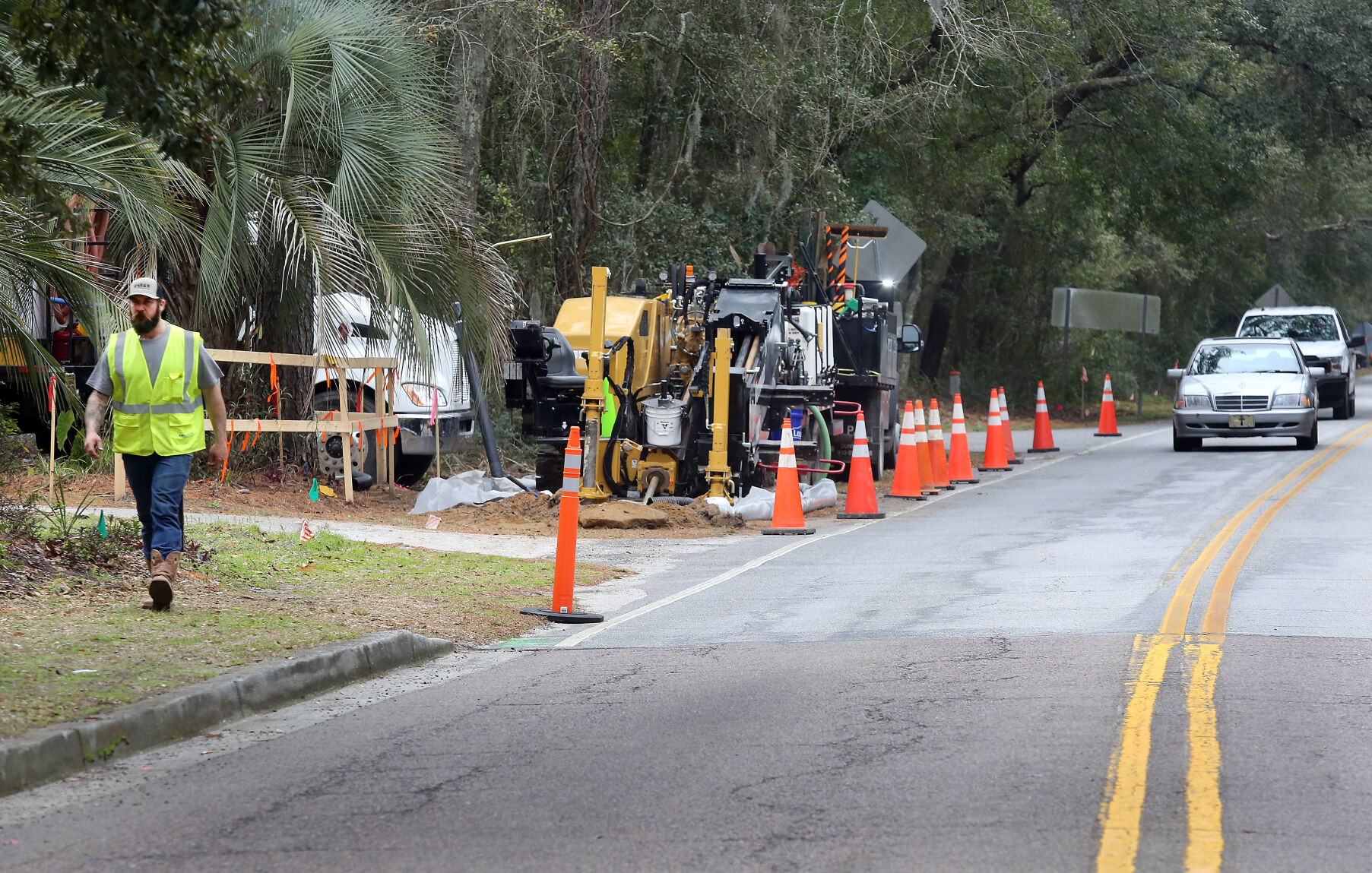 Mathis Ferry Road Gas Line